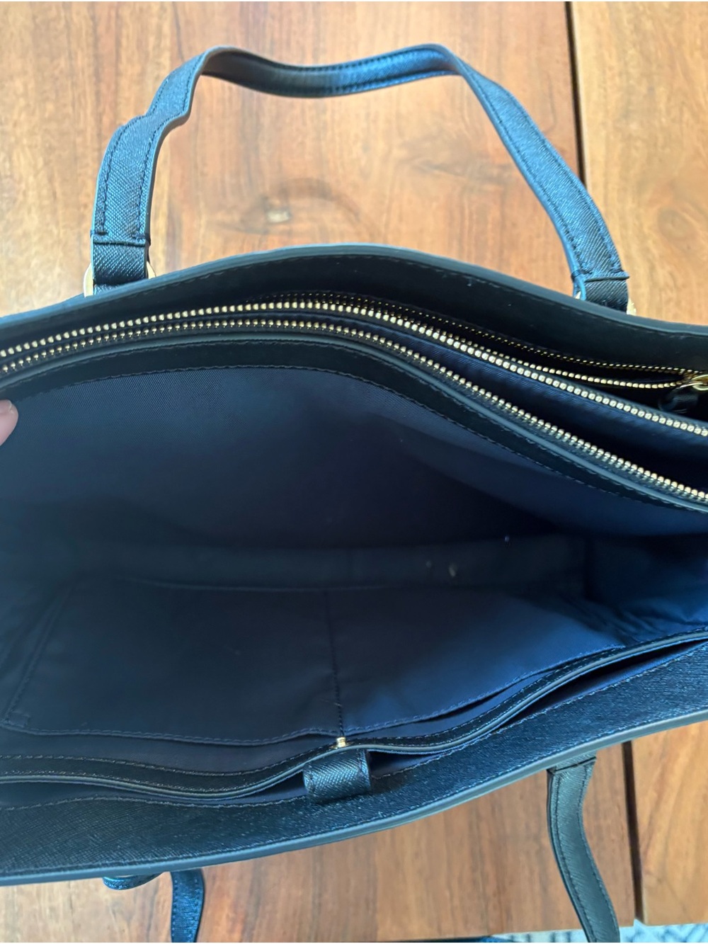 Tory Burch Black Tote - Picture 6 of 7
